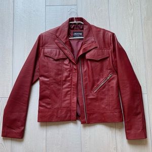 Emma Swan Red leather jacket
